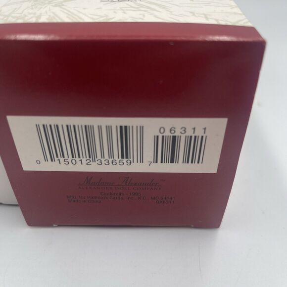 2 Hallmark Madame Alexander Ornaments Cinderella Little Red Riding Hood - Picture 7 of 8